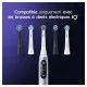 Replacement Head Oral-B iO White Black 4 Units