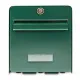 Buzón Burg-Wachter Acero Galvanizado De pared Verde