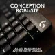 Teclado Bluetooth con Soporte para Tablet Logitech G413 SE Francés Negro AZERTY
