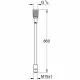 Manguera de Ducha Grohe M15x1/2 46104-000 Metal 86 cm