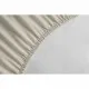 Fitted sheet Lovely Home Beige 140 x 190 cm
