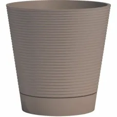 Self-watering flowerpot Garden ID Taupe 15 x 30 x 15 cm