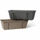 Self-watering planter Garden ID Taupe 50 cm