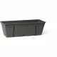 Self-watering planter Garden ID Anthracite 50 cm