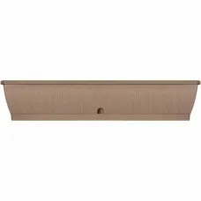 Self-watering planter Garden ID Taupe 100 cm