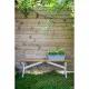 Planter Garden ID Grey 50 x 16 x 16 cm
