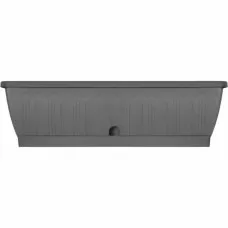 Self-watering planter Garden ID Anthracite 60 cm