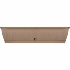 Self-watering planter Garden ID Taupe 80 cm
