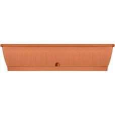 Self-watering planter Garden ID Terracotta 80 cm