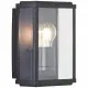Wall Light Brilliant Gaia Black Metal 60 W E27