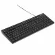 Keyboard Bluestork MEDIA OFFICE Black AZERTY