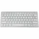 Teclado Bluetooth Bluestork KB-MINI-PC-MAC/FR Azerty Francés Blanco