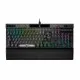 Teclado Bluetooth Corsair K70 MAX RGB Negro Gris Francés AZERTY