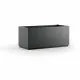 Plant pot Starwax Black Rectangular 80 cm