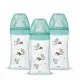Set of baby's bottles Dodie 3 uds