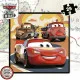 Set de 4 Puzzles Cars On the Road 73 Piezas