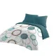 Funda Nórdica HOME LINGE PASSION Verde 220 x 240 cm Círculos
