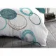 Funda Nórdica HOME LINGE PASSION Verde 220 x 240 cm Círculos