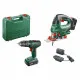 Set de taladro y accesorios BOSCH UniversalImpact 18 + PST 18