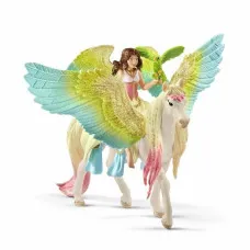 Figura de Acción Schleich Fairy Surah with glitter Pegasus