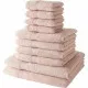 Towel set TODAY Light Pink 10 Pieces