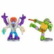 Figuras de combate Teenage Mutant Ninja Turtles Legends of Akedo: Donatello vs Baxter Stockman