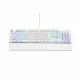 Mechanical keyboard The G-Lab KEYZ RUBIDIUM White Azerty French