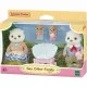 Jointed Figure Sylvanian Families La familia de las nutrias marinas animals
