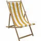 Tumbona Jardin Prive Amarillo 101 x 56 x 96 cm