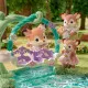 Jointed Figure Sylvanian Families Ciervo bebé y columpio animals