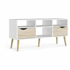 Mueble de TV Tvilum Blanco (2 Piezas)