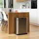 Waste bin Kitchen Move Grey Metal Stainless steel 60 L