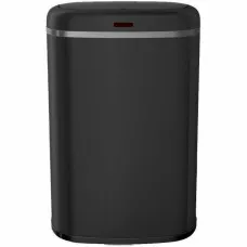 Waste bin Kitchen Move Black Stainless steel 58 L
