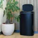 Waste bin Kitchen Move Black Stainless steel 58 L