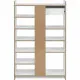 Shoe Rack MÜNSTER White Rectangular 71,5 x 25 x 109 cm