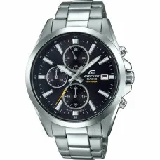 Men's Watch Casio EDIFICE Black Silver