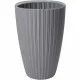 Plant pot Garden ID Fancy Grey Polyethylene 40 x 58 cm