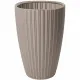 Plant pot Garden ID Fancy Brown Taupe Polyethylene 40 x 58 cm