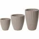 Plant pot Garden ID Fancy Brown Taupe Polyethylene 40 x 58 cm