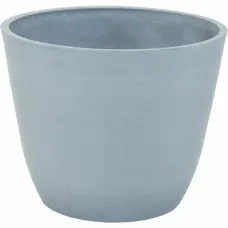 Plant pot Mega Collections Ecostone Egg Grey 31 x 25,5 cm