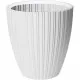 Plant pot Garden ID Fancy White Polyethylene 40 x 42 cm