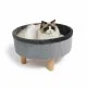 Cama para Gato MPETS ROUND Gris 47 x 47 x 26 cm
