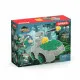 Playset Schleich Jungle Crashmobile with Mini Creature