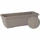 Maceta Garden ID Teramo Gris Taupé 60 cm