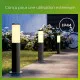 Lamp Philips Luminarias de exterior Anthracite E27 230 V 2700 K