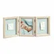 Photo frame BABY ART Birth Gift Brown Wood