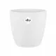 Plant pot Elho 5642723015000 White polypropylene Plastic Circular
