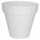 Plant pot Riviera White Plastic Squared Ø 50 cm