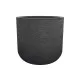 Plant pot EDA Grey Dark grey Plastic Circular Modern Ø 50 cm