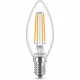 Candle LED Light Bulb Philips Equivalent  E14 60 W White E (2700 K)